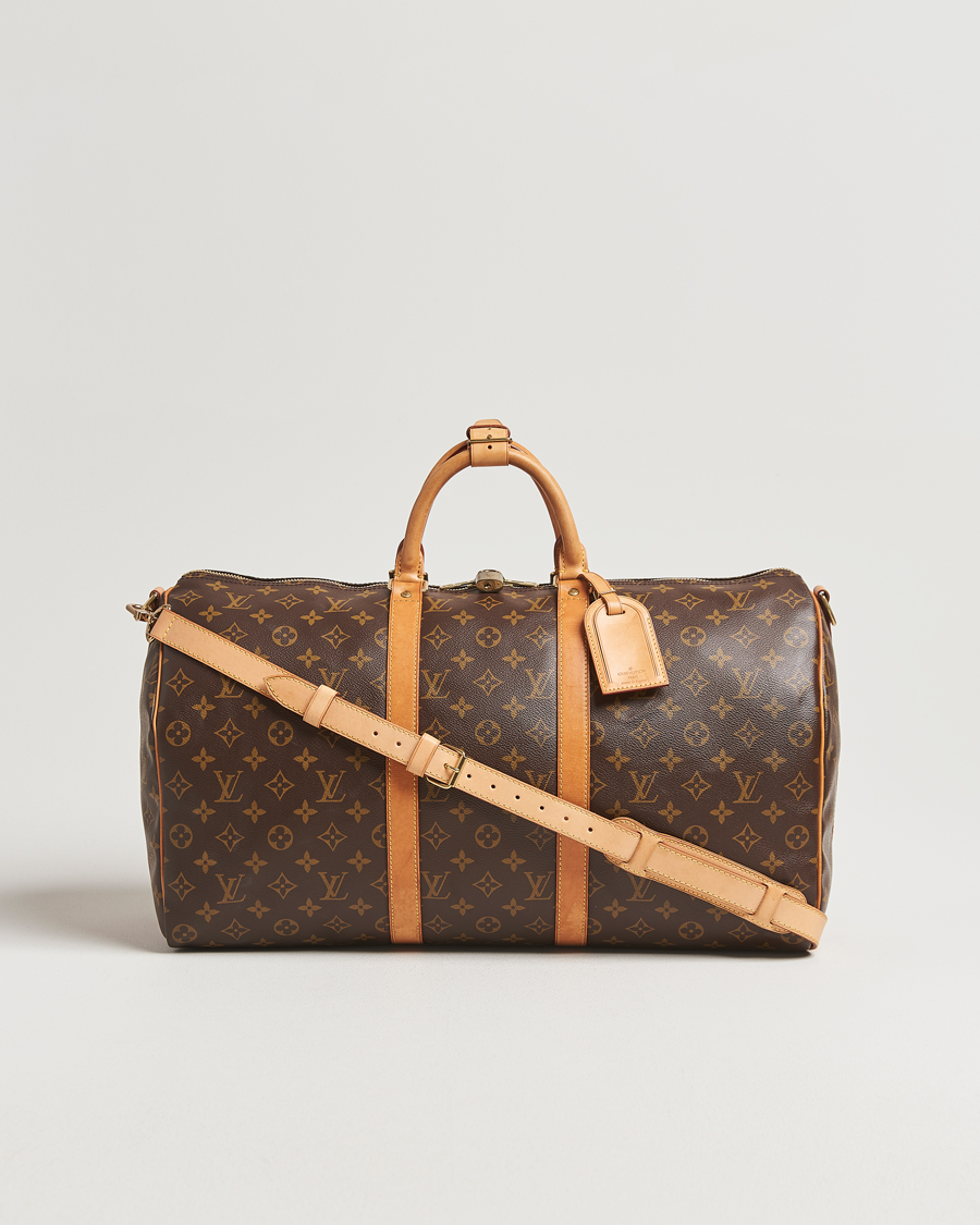 Heren | Louis Vuitton Pre-Owned Keepall Bandoulière 50 Monogram | Louis Vuitton Pre-Owned | Keepall Bandoulière 50 Monogram