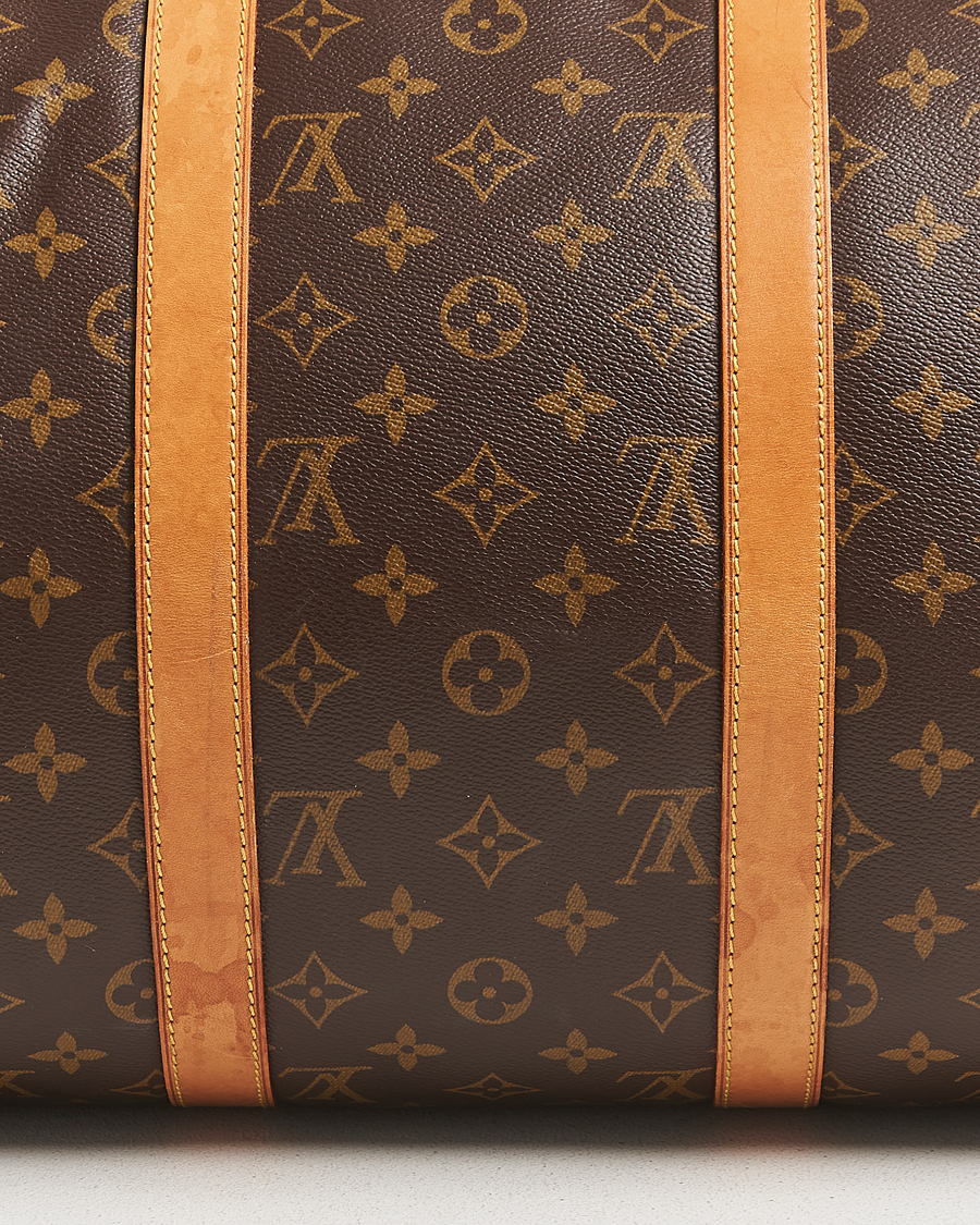 Heren | Louis Vuitton Pre-Owned Keepall Bandoulière 50 Monogram | Louis Vuitton Pre-Owned | Keepall Bandoulière 50 Monogram