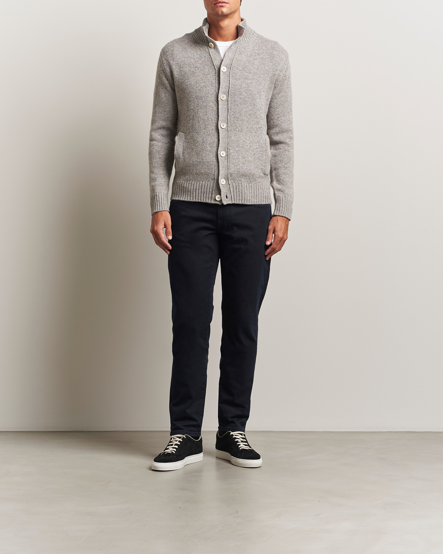 Heren | Jeans | Tramarossa | Michelangelo Stretch Jeans Blue Black