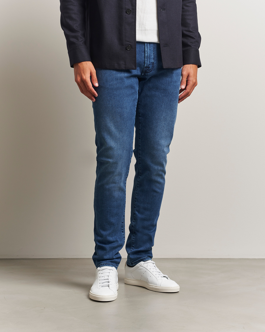 Heren | Jeans | Tramarossa | Michelangelo Stretch Jeans Blue Stone