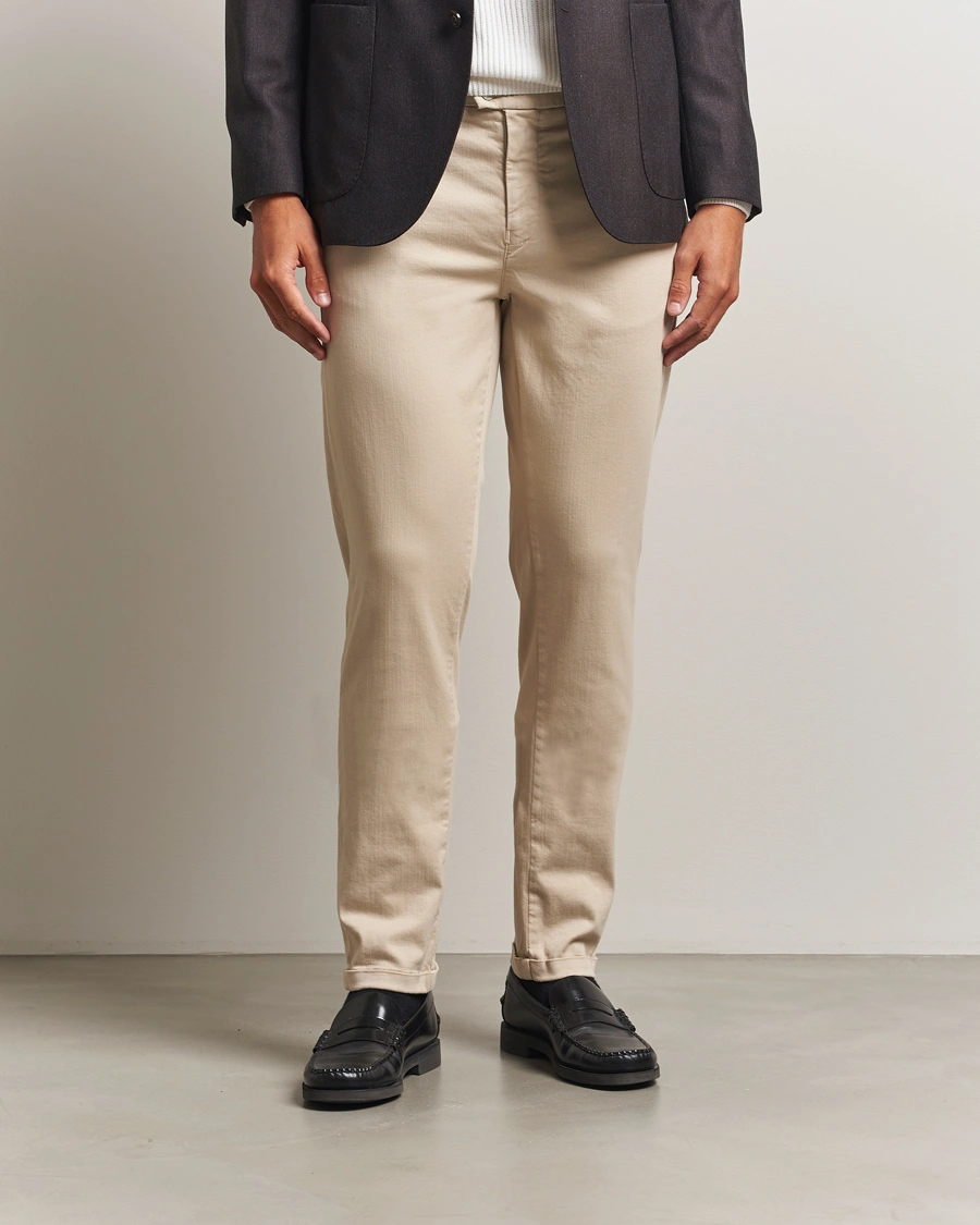 Homme | Pantalons | Tramarossa | Luis Superstrech Cotton Chino Beige