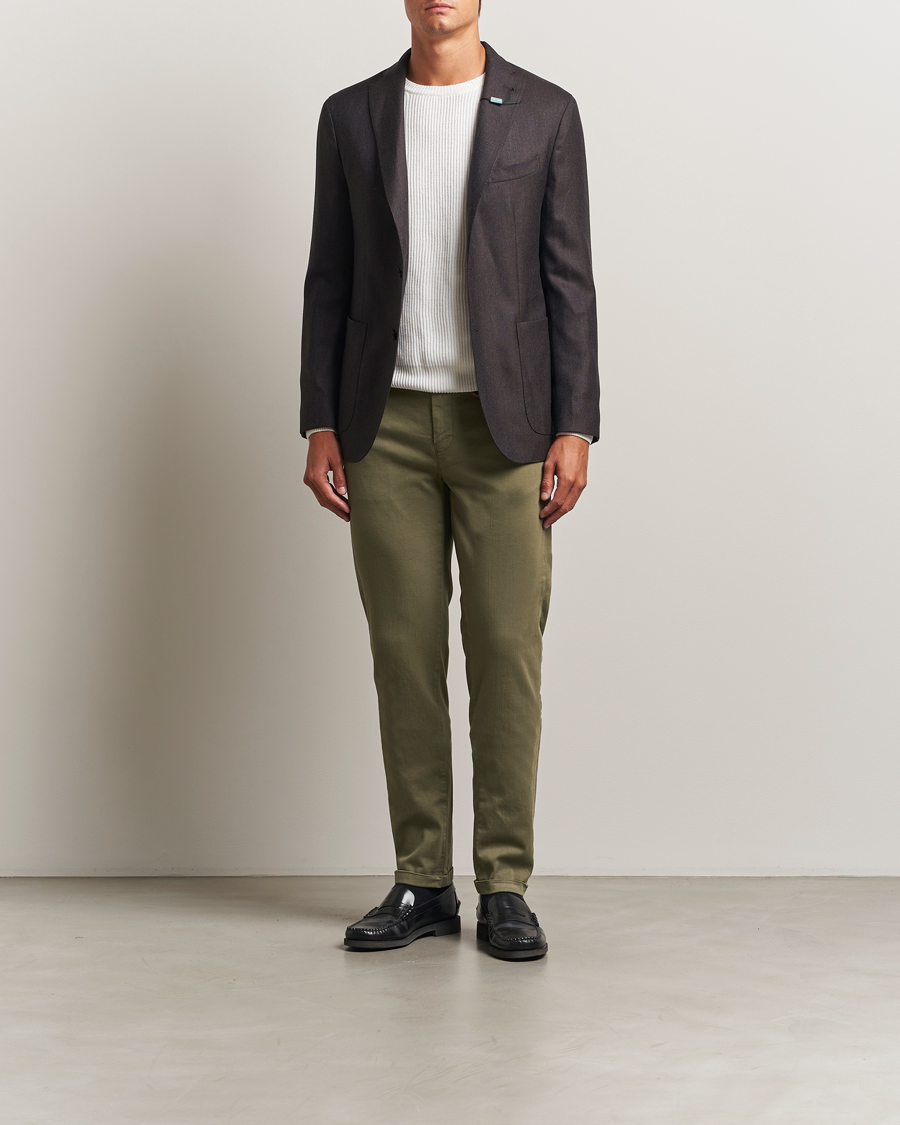 Heren | Broeken | Tramarossa | Luis Superstrech Cotton Chino Military