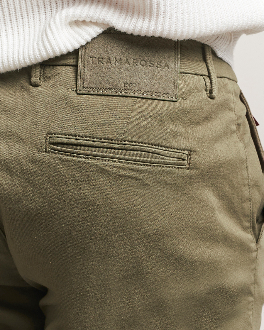 Heren | Broeken | Tramarossa | Luis Superstrech Cotton Chino Military
