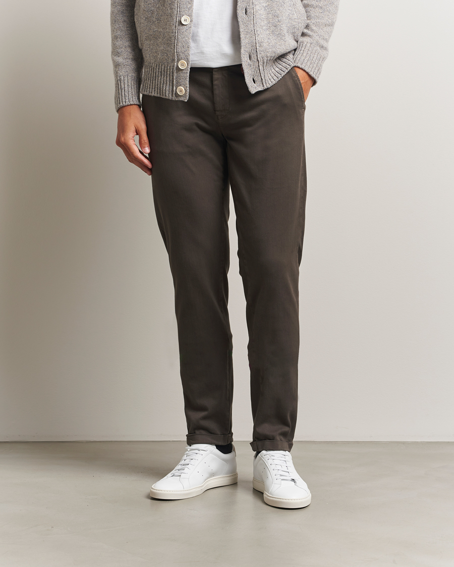 Homme | Pantalons | Tramarossa | Luis Superstrech Cotton Chino Brown
