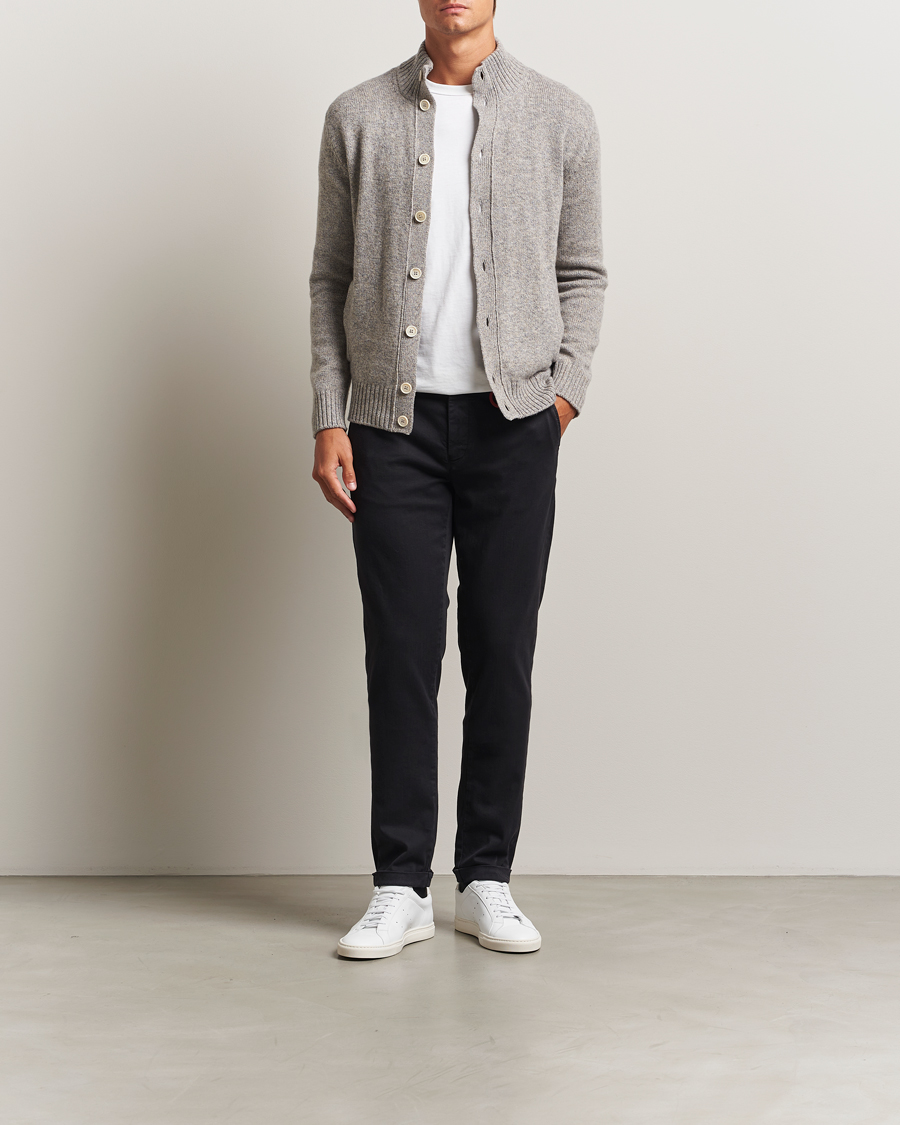 Homme | Pantalons | Tramarossa | Luis Superstrech Cotton Chino Black