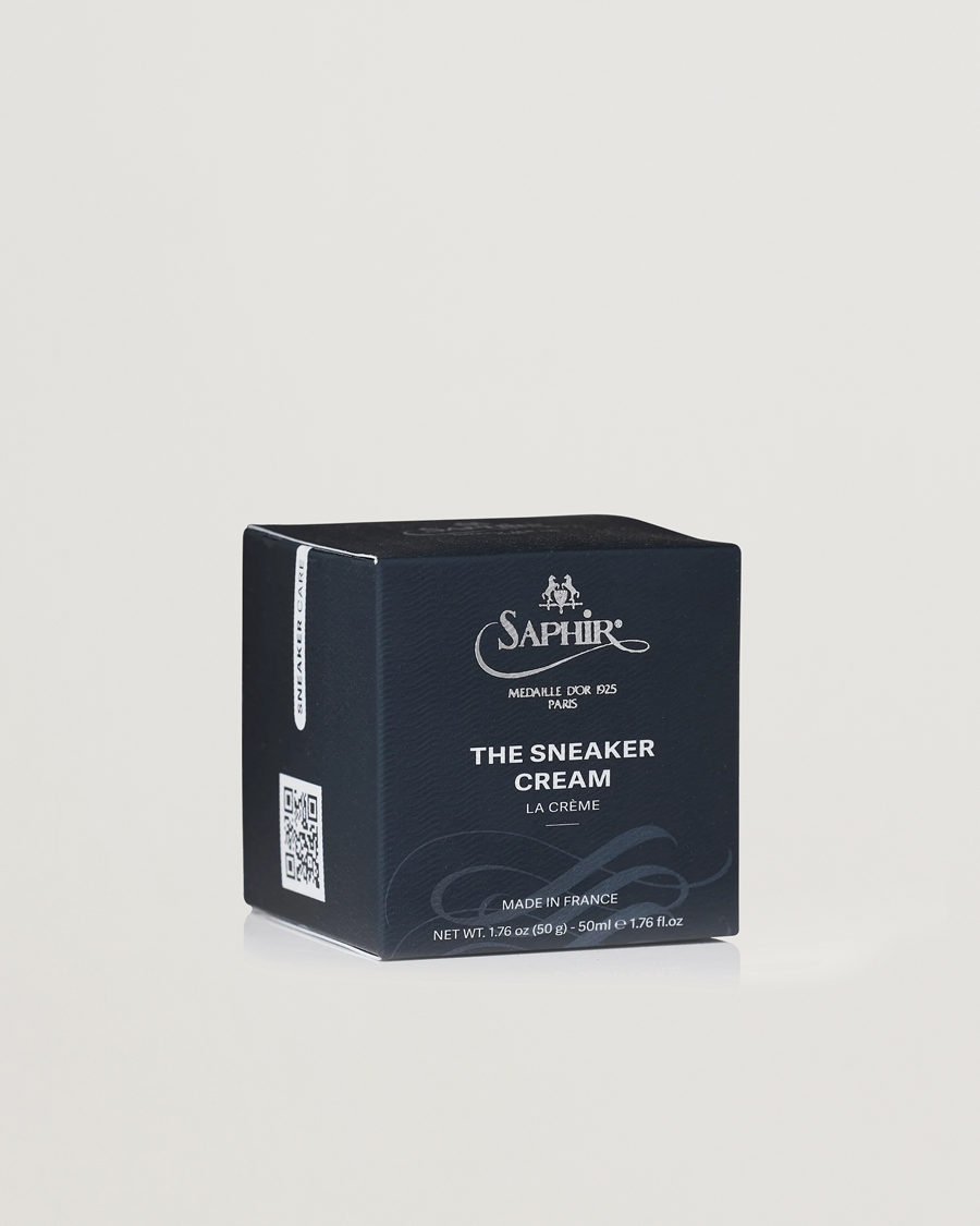 Homme | Entretien Chaussures | Saphir Medaille d'Or | Sneaker Cream Black