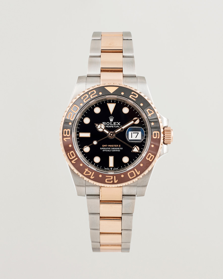 Homme | Pre-Owned & Vintage Watches | Rolex Pre-Owned | GMT Master II Root Beer