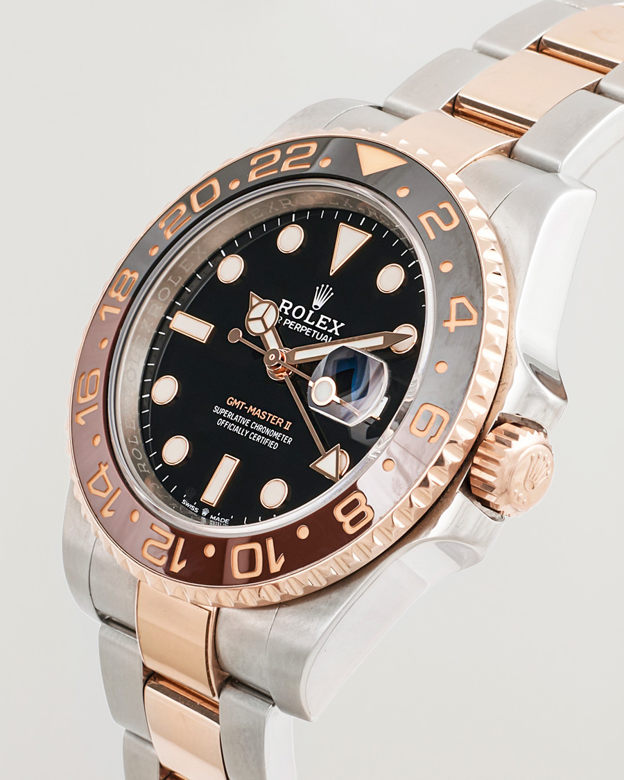 Homme | Pre-Owned & Vintage Watches | Rolex Pre-Owned | GMT Master II Root Beer