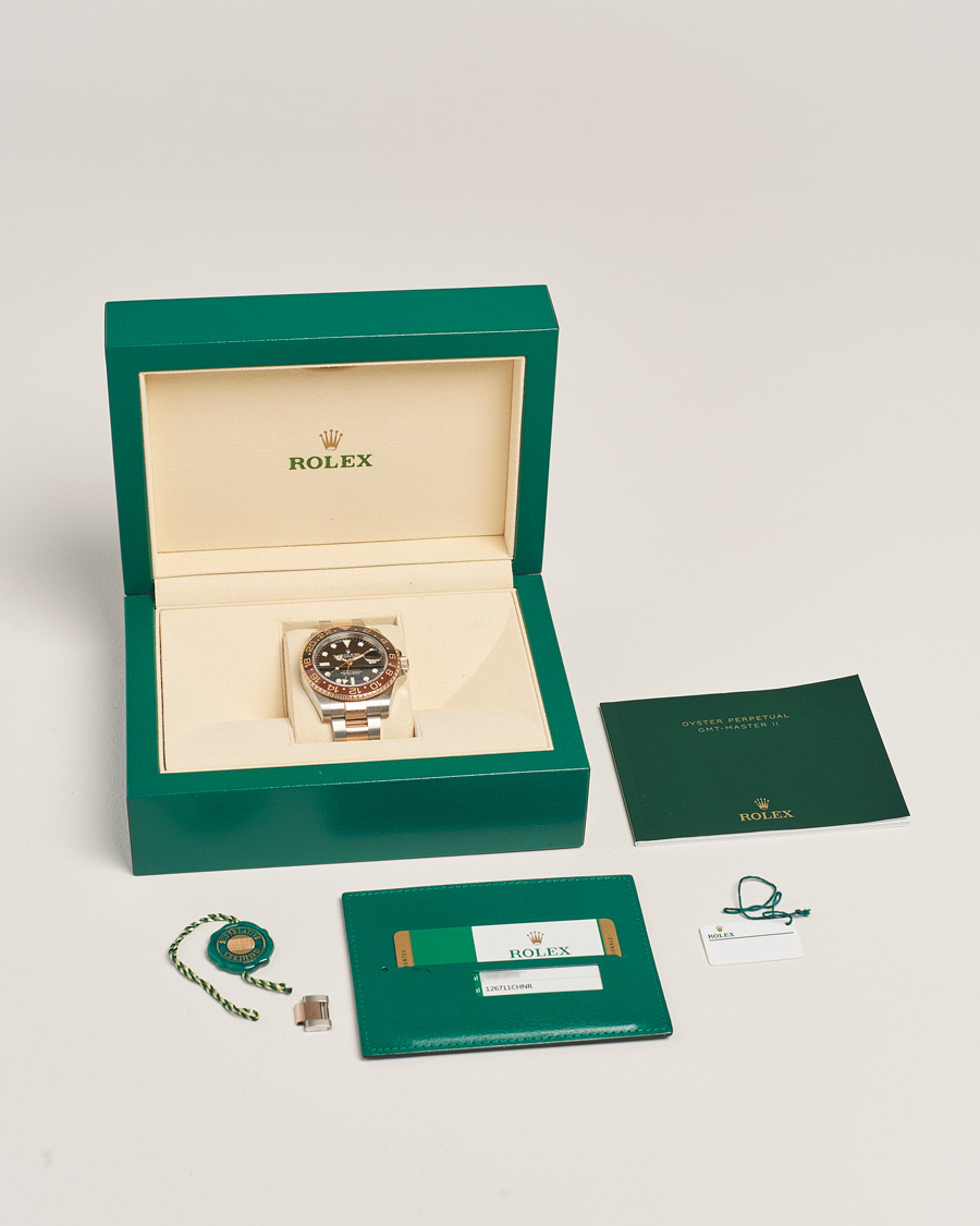 Homme | Pre-Owned & Vintage Watches | Rolex Pre-Owned | GMT Master II Root Beer