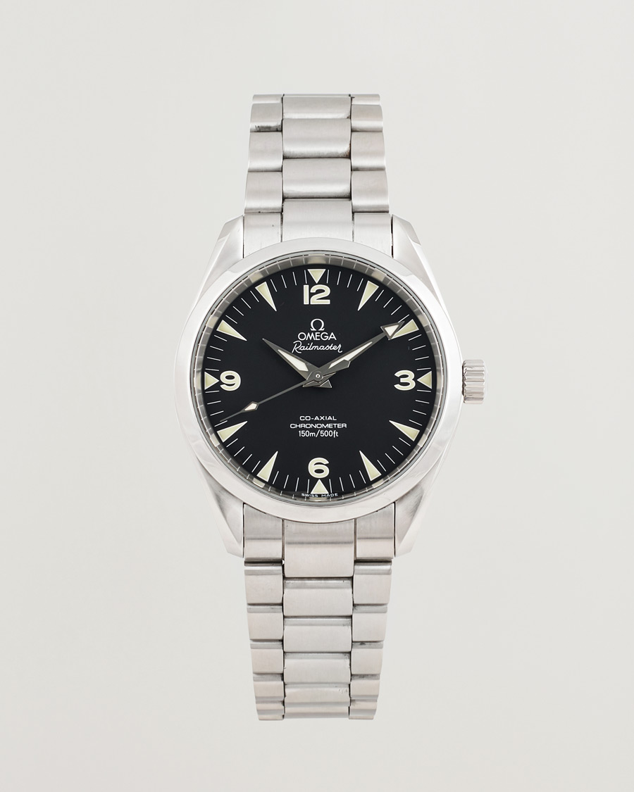 Homme | Pre-Owned & Vintage Watches | Omega Pre-Owned | Seamaster Railmaster