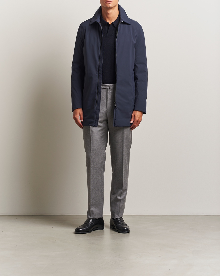 Heren | Jassen | UBR | Quantum Padded Coat Navy