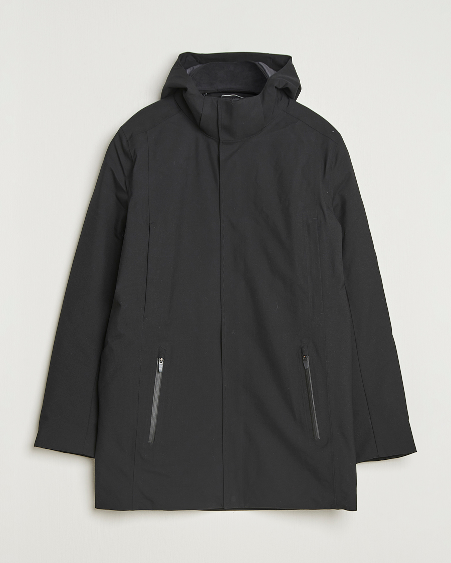 Homme | Manteaux Et Vestes | UBR | Regulator Parka Savile Black Wool