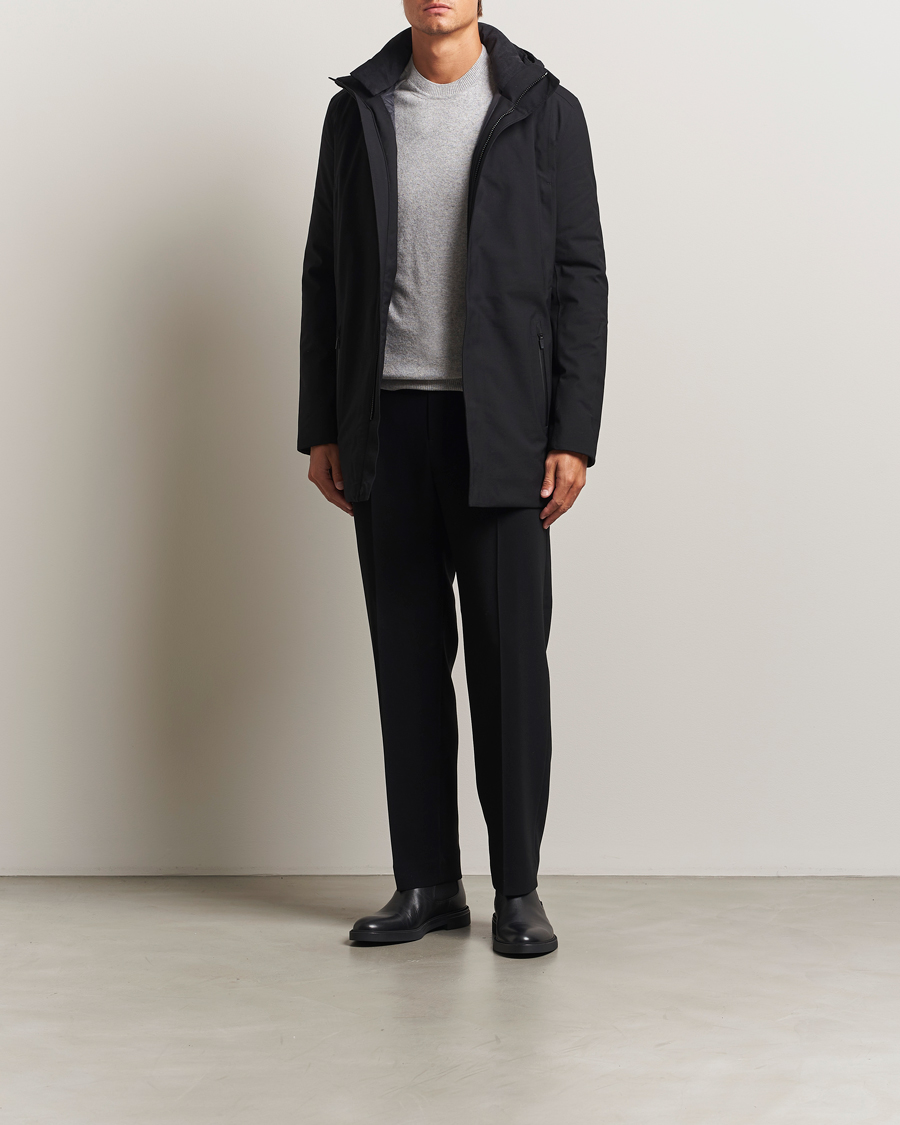 Homme | Manteaux Et Vestes | UBR | Regulator Parka Savile Black Wool
