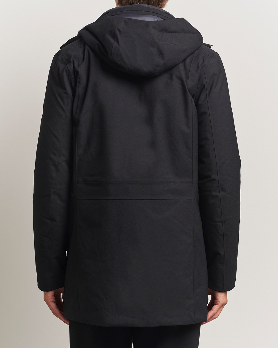 Homme | Manteaux Et Vestes | UBR | Regulator Parka Savile Black Wool