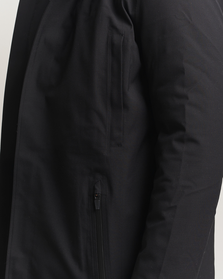 Homme | Manteaux Et Vestes | UBR | Regulator Parka Savile Black Wool
