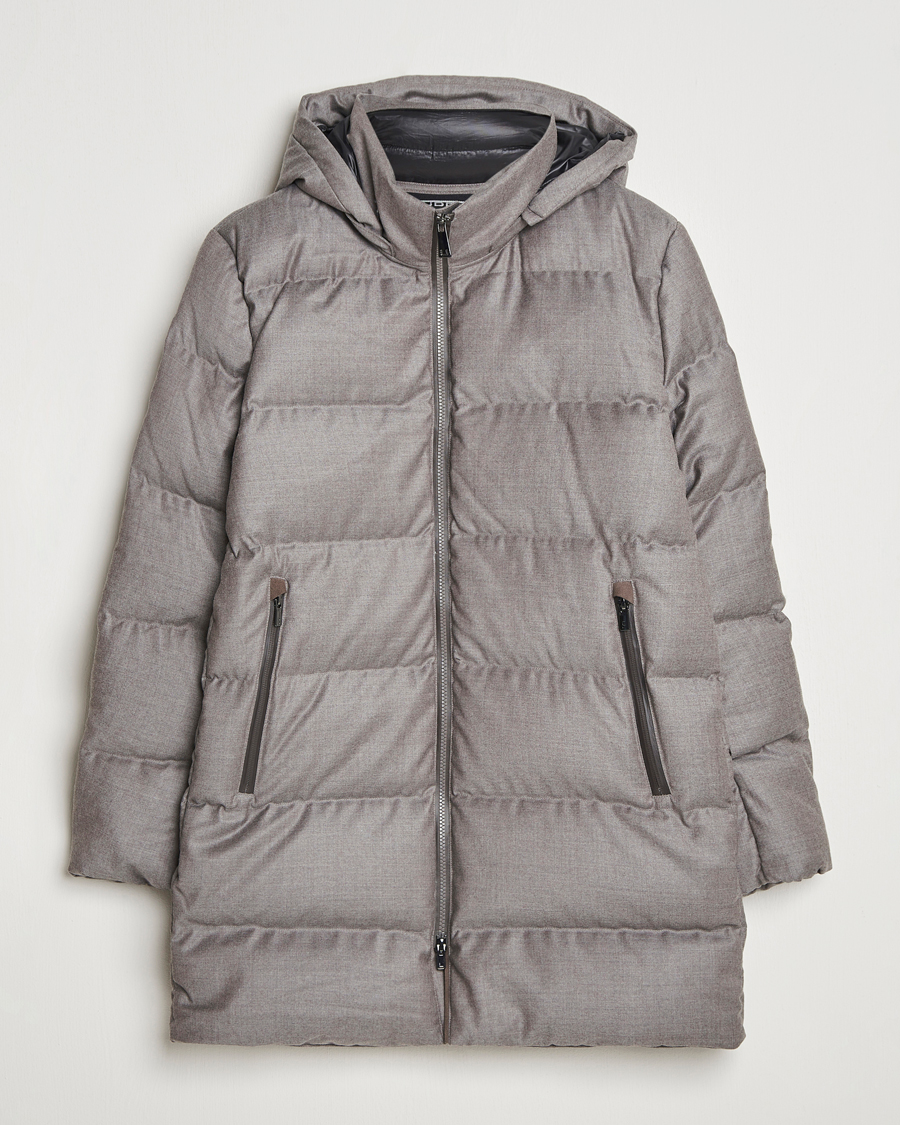 Homme | Manteaux Et Vestes | UBR | Concorde Wool Parka Savile Sand Melange