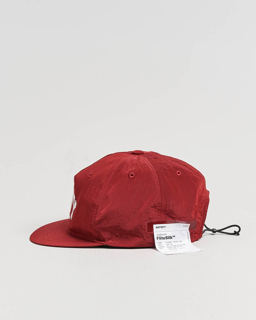 Homme | Bobs Et Casquettes | Satisfy | FliteSilk Running Cap Burgundy