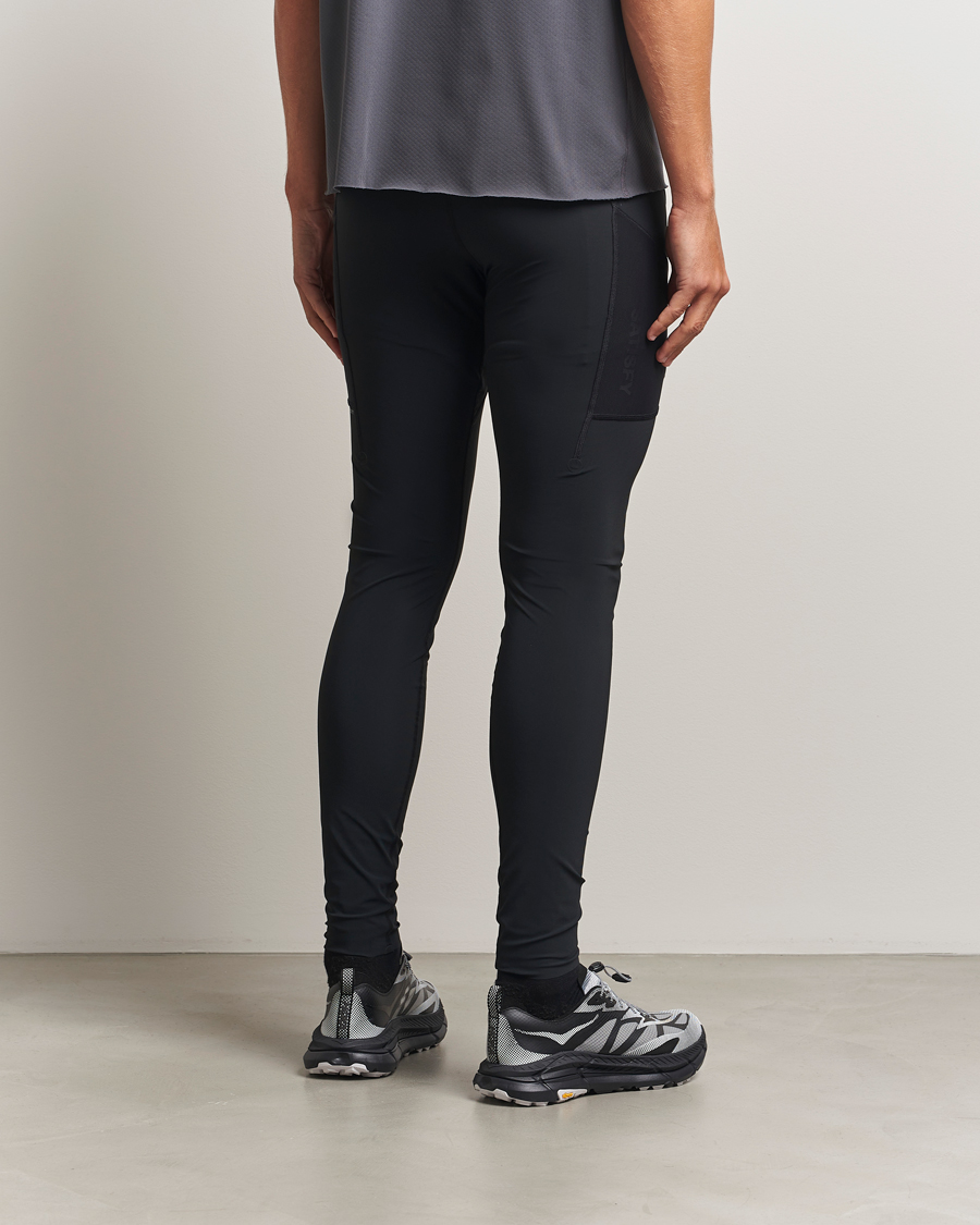 Heren | Broeken | Satisfy | TechSilk Evo Cargo Tights Black