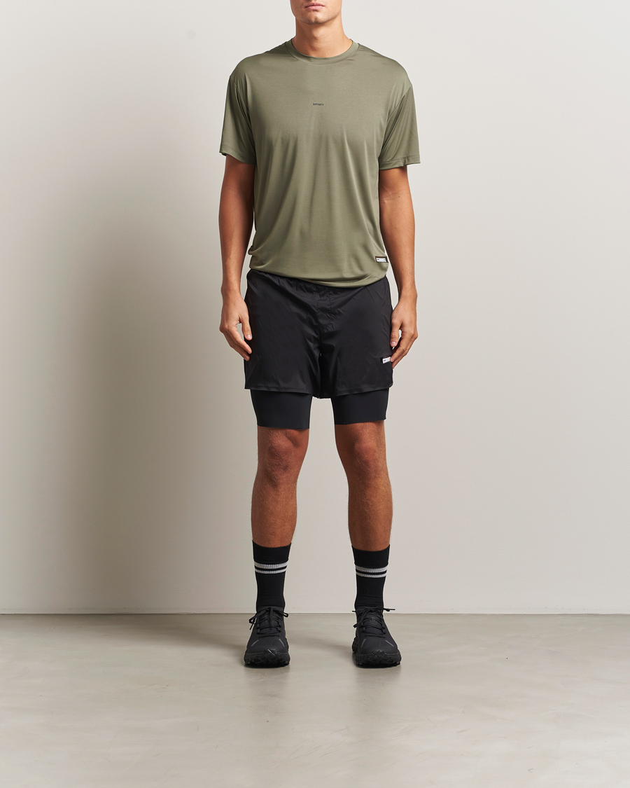 Homme | T-shirts | Satisfy | AuraLite T-Shirt Dusty Olive