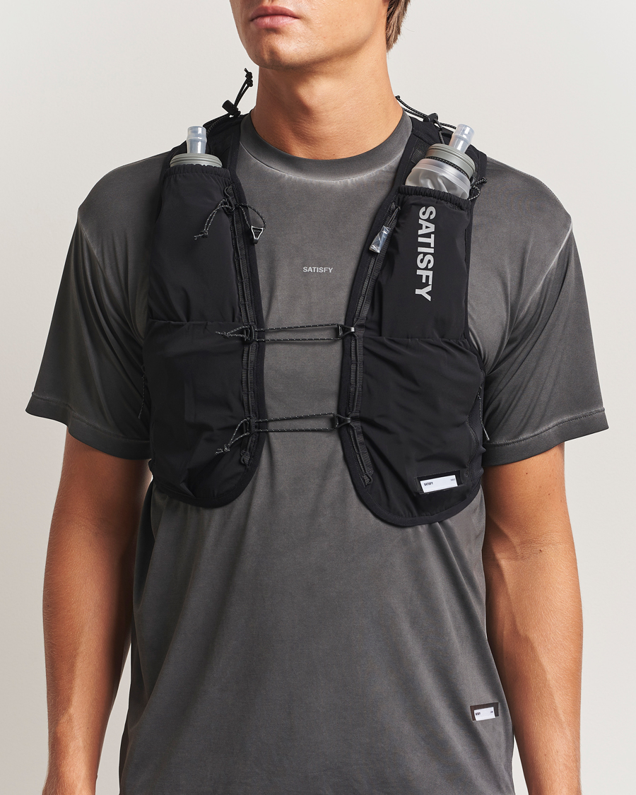 Homme | Accessoires actifs | Satisfy | Justice Cordura Hydration Vest 5L Black