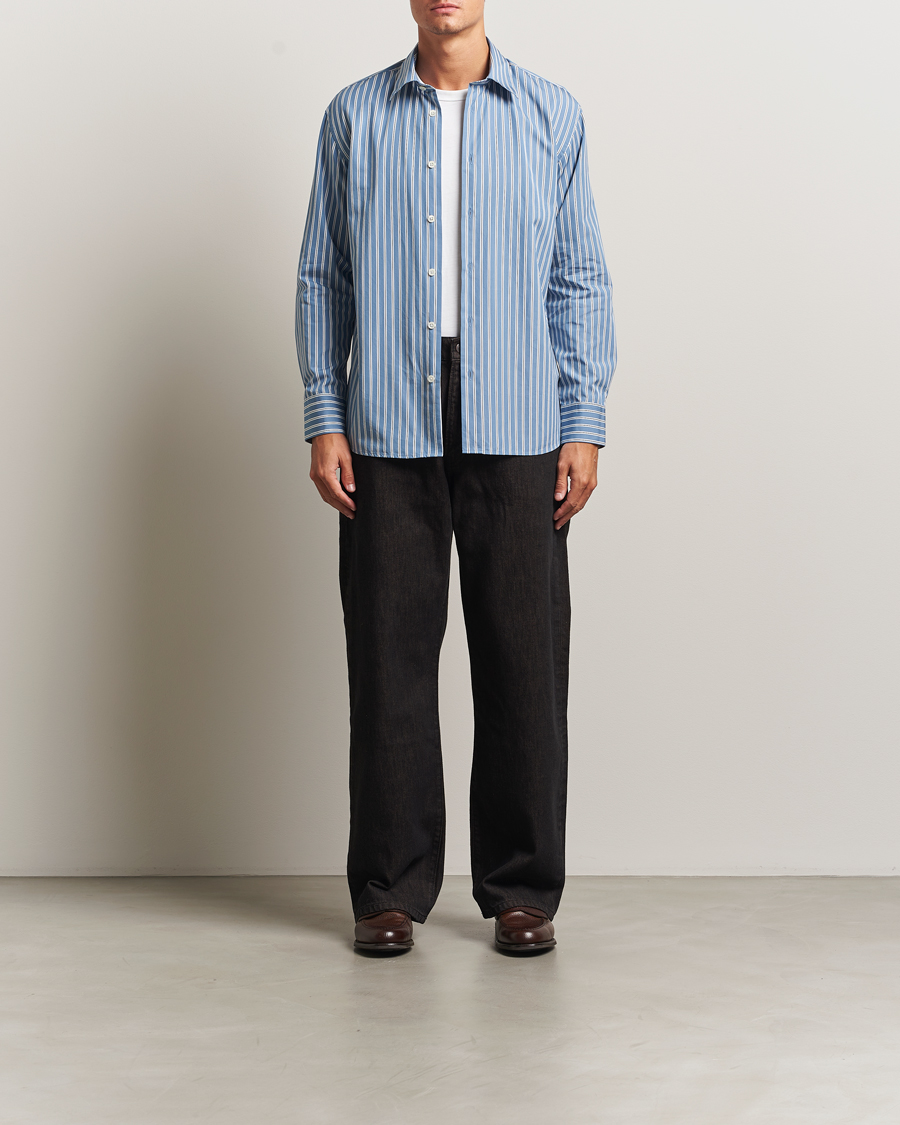 Homme | Chemises | Sunflower | Day Shirt Blue Stripe