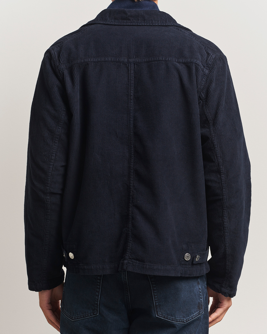 Heren | Jassen | Sunflower | Corduroy Worker Jacket Navy