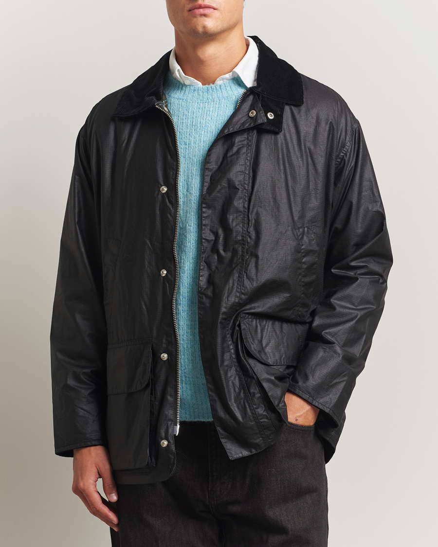 Homme | Manteaux Et Vestes | Sunflower | Waxed Ripstop Jacket Black