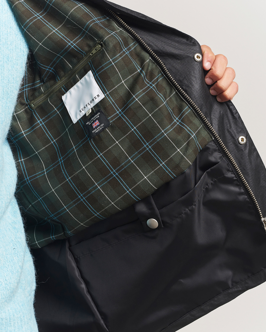 Heren | Jassen | Sunflower | Waxed Ripstop Jacket Black