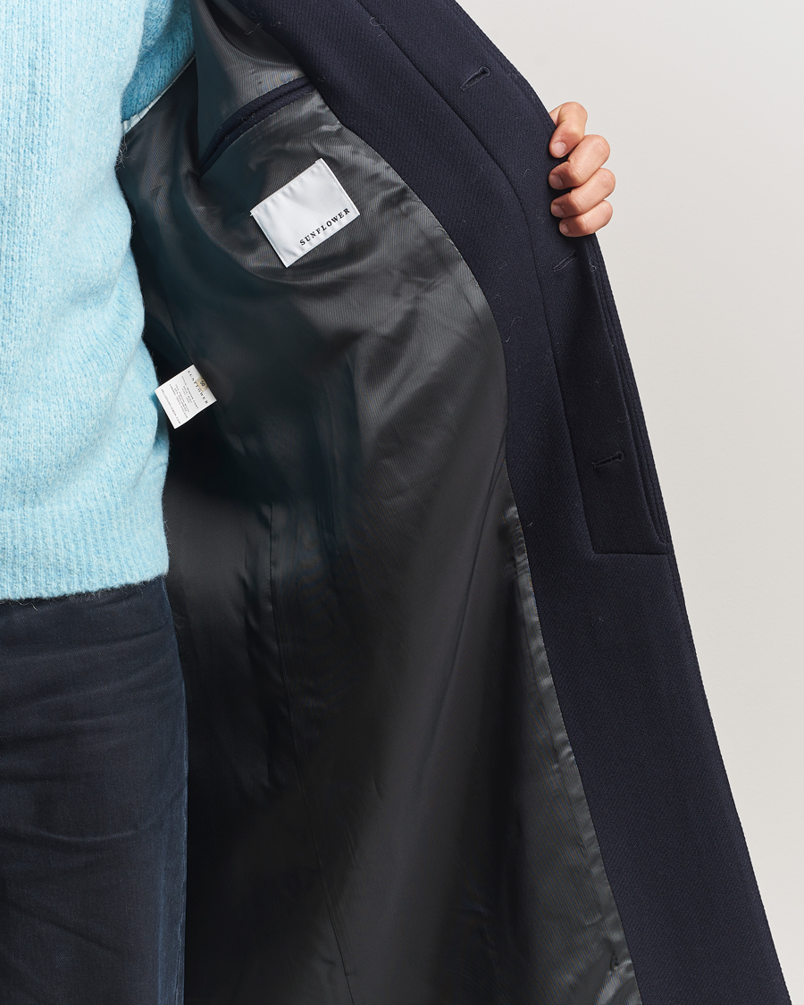 Homme | Manteaux Et Vestes | Sunflower | Wool Winter Coat Navy
