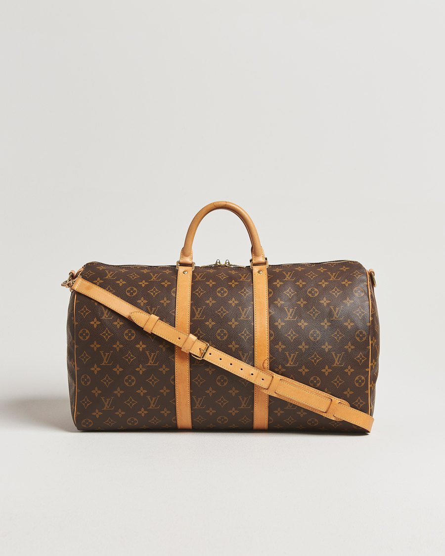 Heren | Pre-Owned & Vintage Bags | Louis Vuitton Pre-Owned | Keepall Bandoulière 50 Monogram