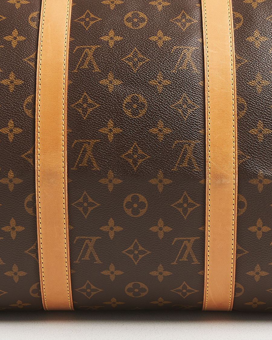 Heren | Pre-Owned & Vintage Bags | Louis Vuitton Pre-Owned | Keepall Bandoulière 50 Monogram