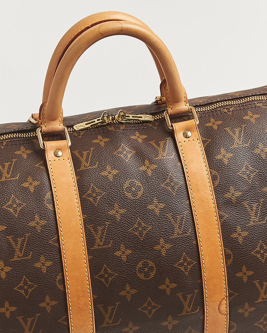 Heren | Pre-Owned & Vintage Bags | Louis Vuitton Pre-Owned | Keepall Bandoulière 50 Monogram