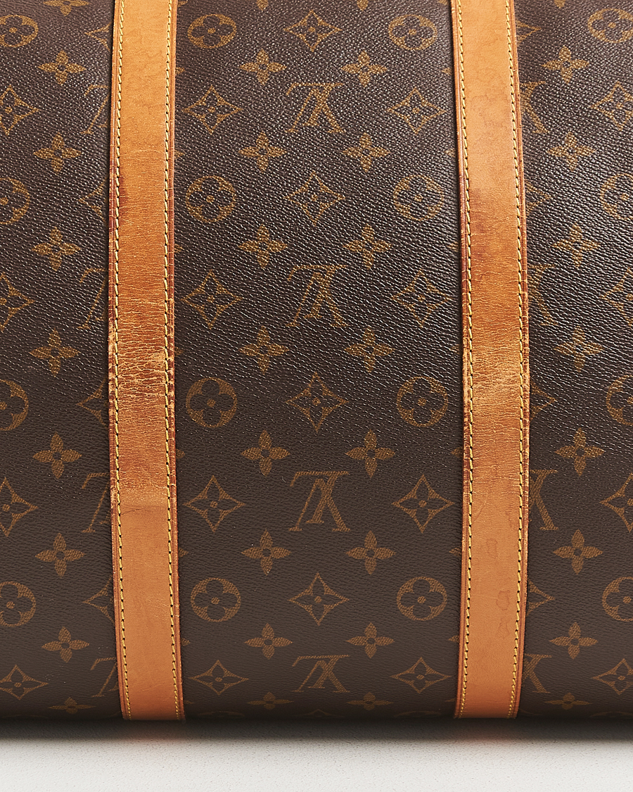 Homme | Pre-Owned & Vintage Bags | Louis Vuitton Pre-Owned | Keepall Bandoulière 55 Monogram