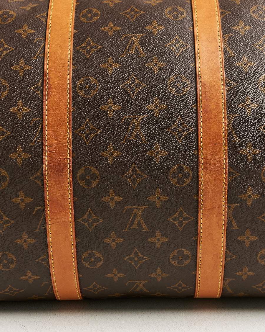 Homme | Pre-Owned & Vintage Bags | Louis Vuitton Pre-Owned | Keepall Bandoulière 55 Monogram