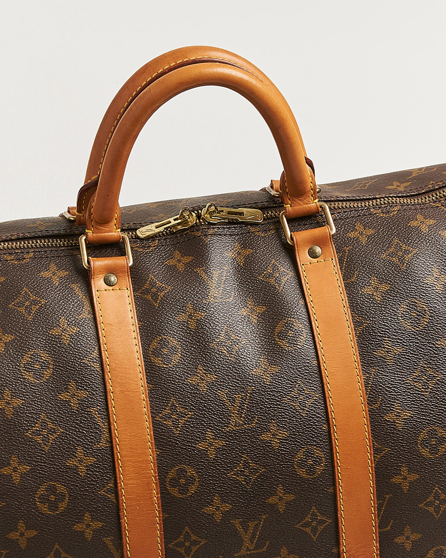 Homme | Pre-Owned & Vintage Bags | Louis Vuitton Pre-Owned | Keepall Bandoulière 55 Monogram