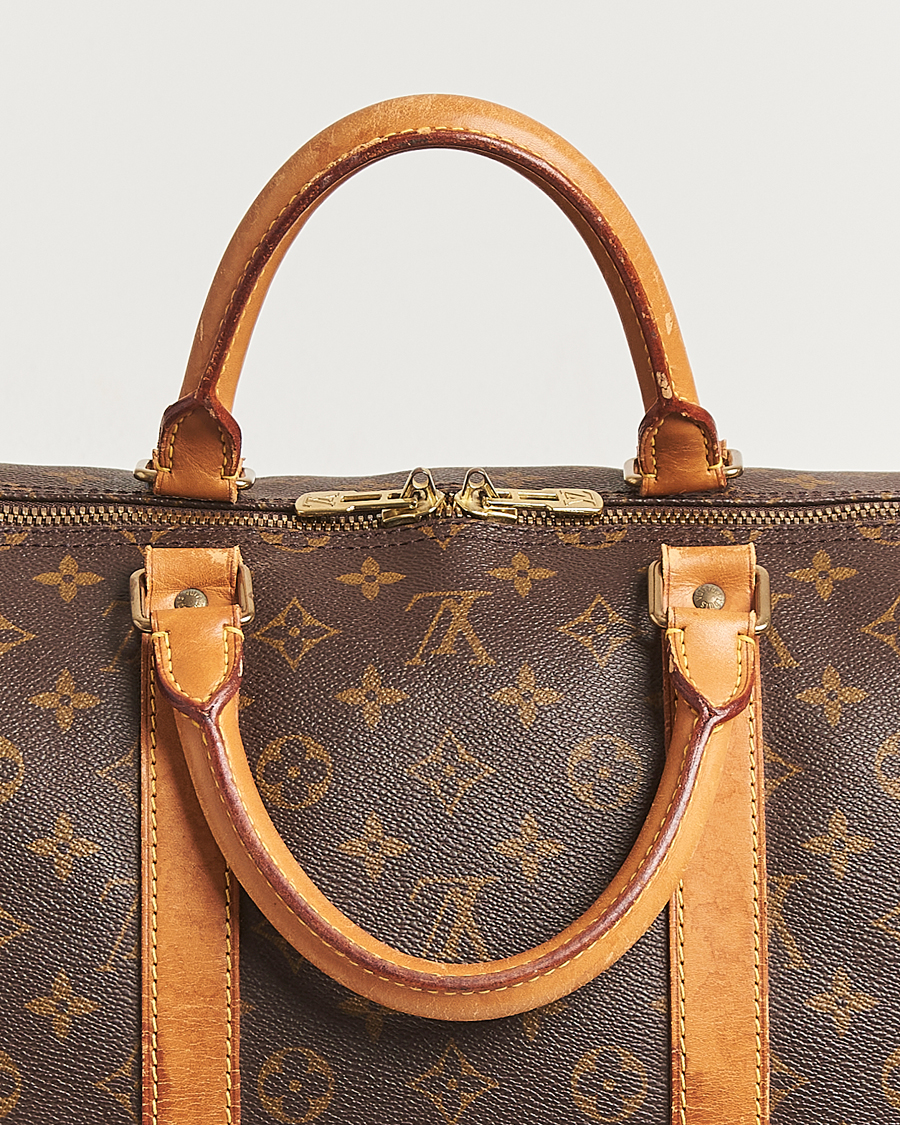 Homme | Pre-Owned & Vintage Bags | Louis Vuitton Pre-Owned | Keepall Bandoulière 55 Monogram