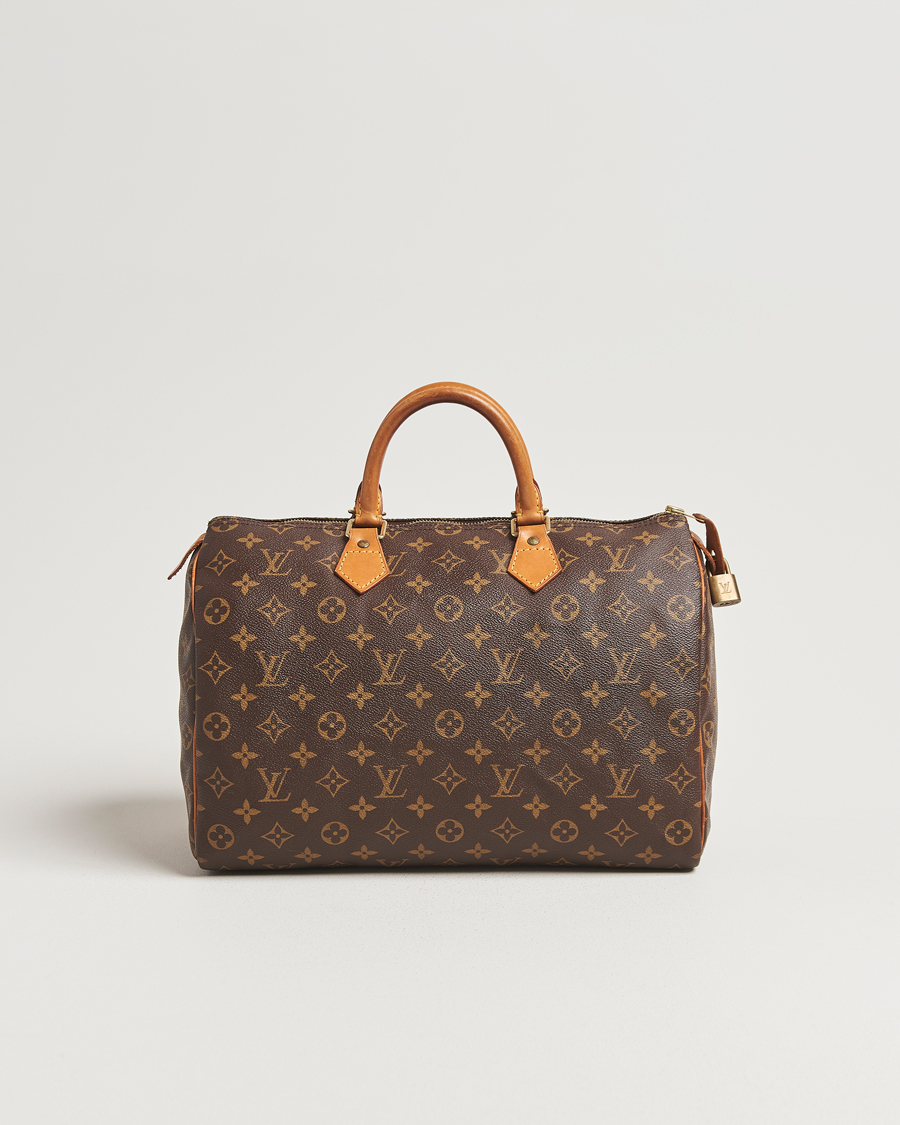 Homme | Pre-Owned & Vintage Bags | Louis Vuitton Pre-Owned | Speedy 35 Monogram