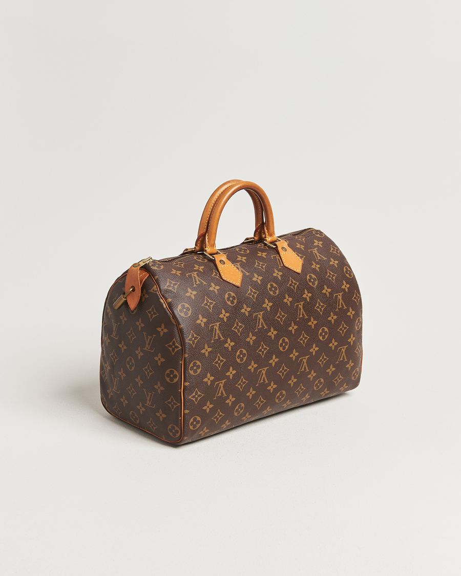 Homme | Pre-Owned & Vintage Bags | Louis Vuitton Pre-Owned | Speedy 35 Monogram