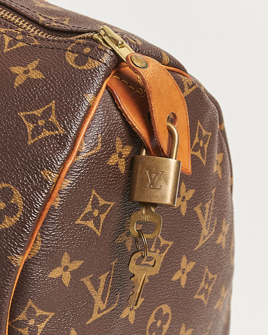 Homme | Pre-Owned & Vintage Bags | Louis Vuitton Pre-Owned | Speedy 35 Monogram