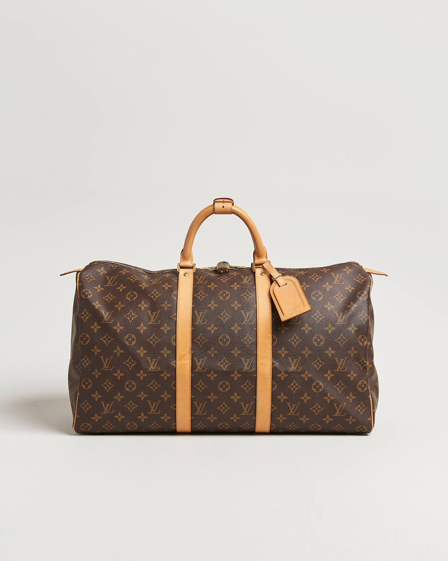 Heren | Pre-Owned & Vintage Bags | Louis Vuitton Pre-Owned | Keepall 50 Monogram