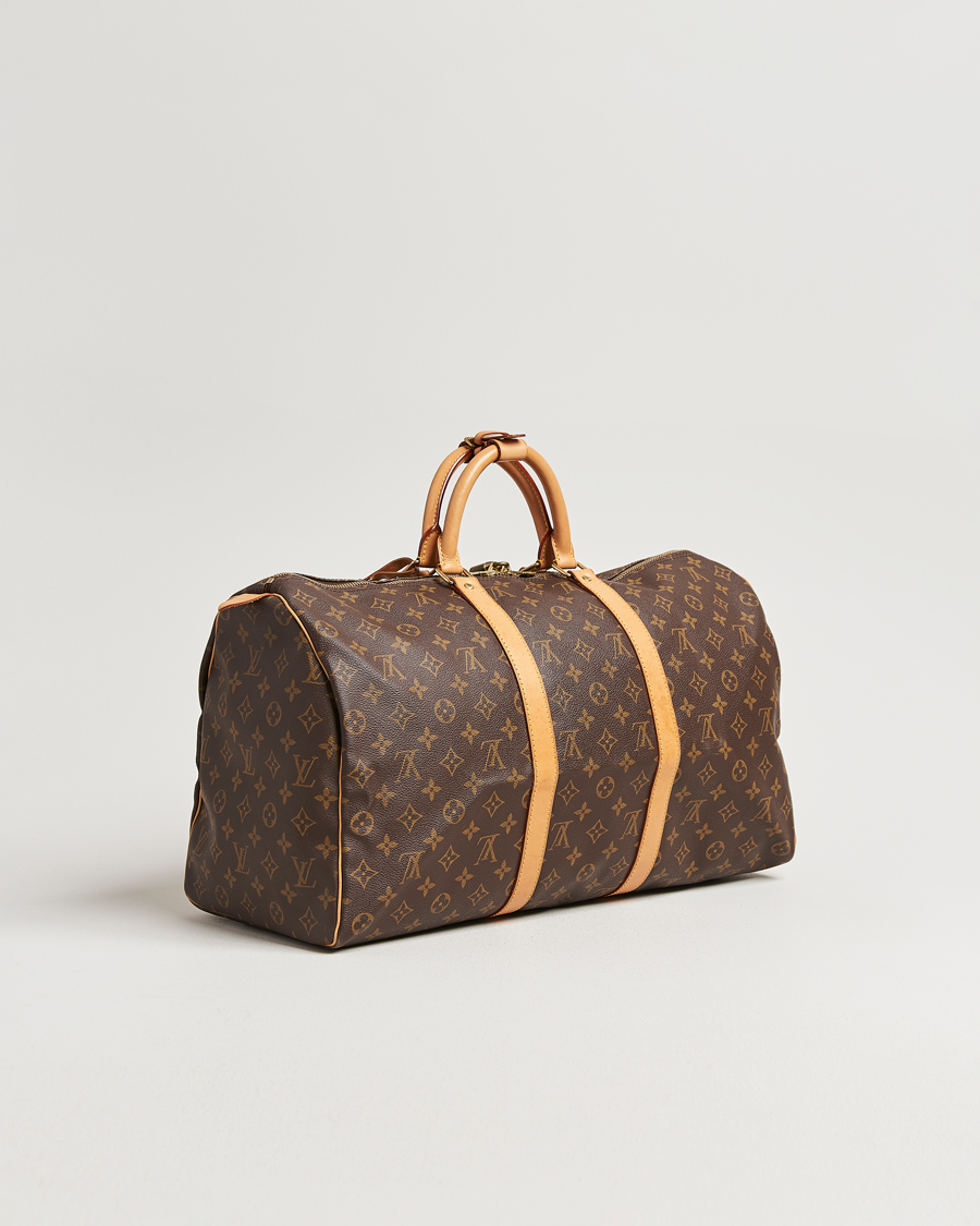 Heren | Pre-Owned & Vintage Bags | Louis Vuitton Pre-Owned | Keepall 50 Monogram