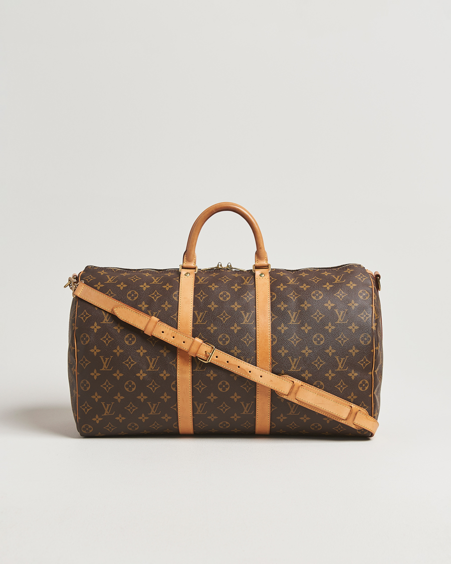 Heren | Louis Vuitton Pre-Owned Keepall Bandoulière 50 Monogram | Louis Vuitton Pre-Owned | Keepall Bandoulière 50 Monogram