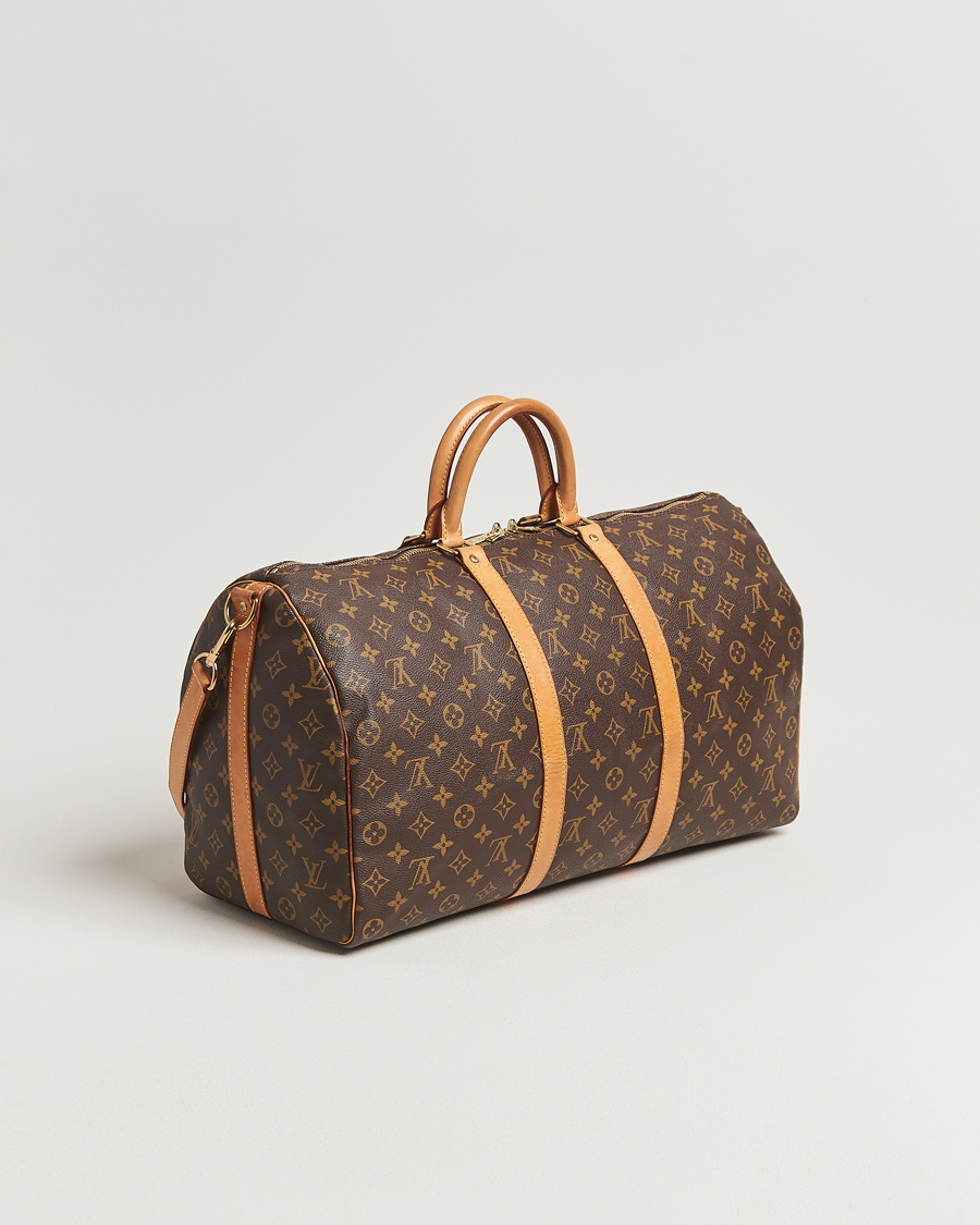 Homme | Pre-Owned & Vintage Bags | Louis Vuitton Pre-Owned | Keepall Bandoulière 50 Monogram