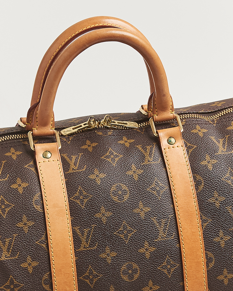 Heren | Louis Vuitton Pre-Owned Keepall Bandoulière 50 Monogram | Louis Vuitton Pre-Owned | Keepall Bandoulière 50 Monogram