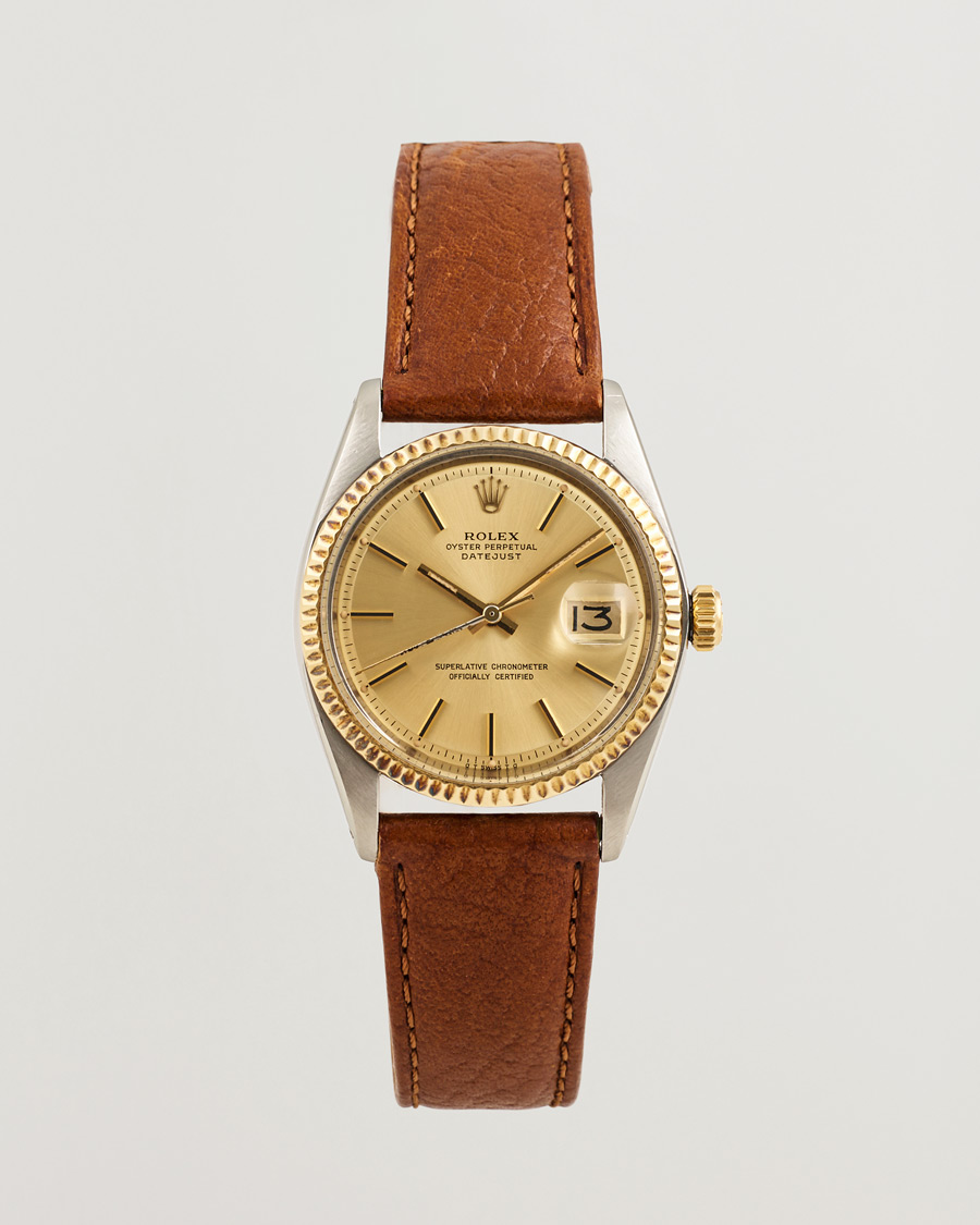 Heren | Rolex Pre-Owned Datejust 1601 G/S | Rolex Pre-Owned | Datejust 1601 G/S