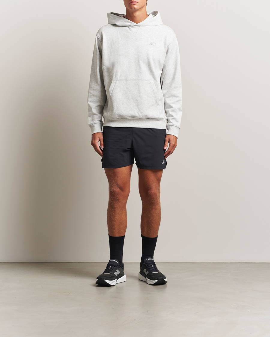 Heren | Truien | New Balance Running | Athletics French Terry Hoodie Grey