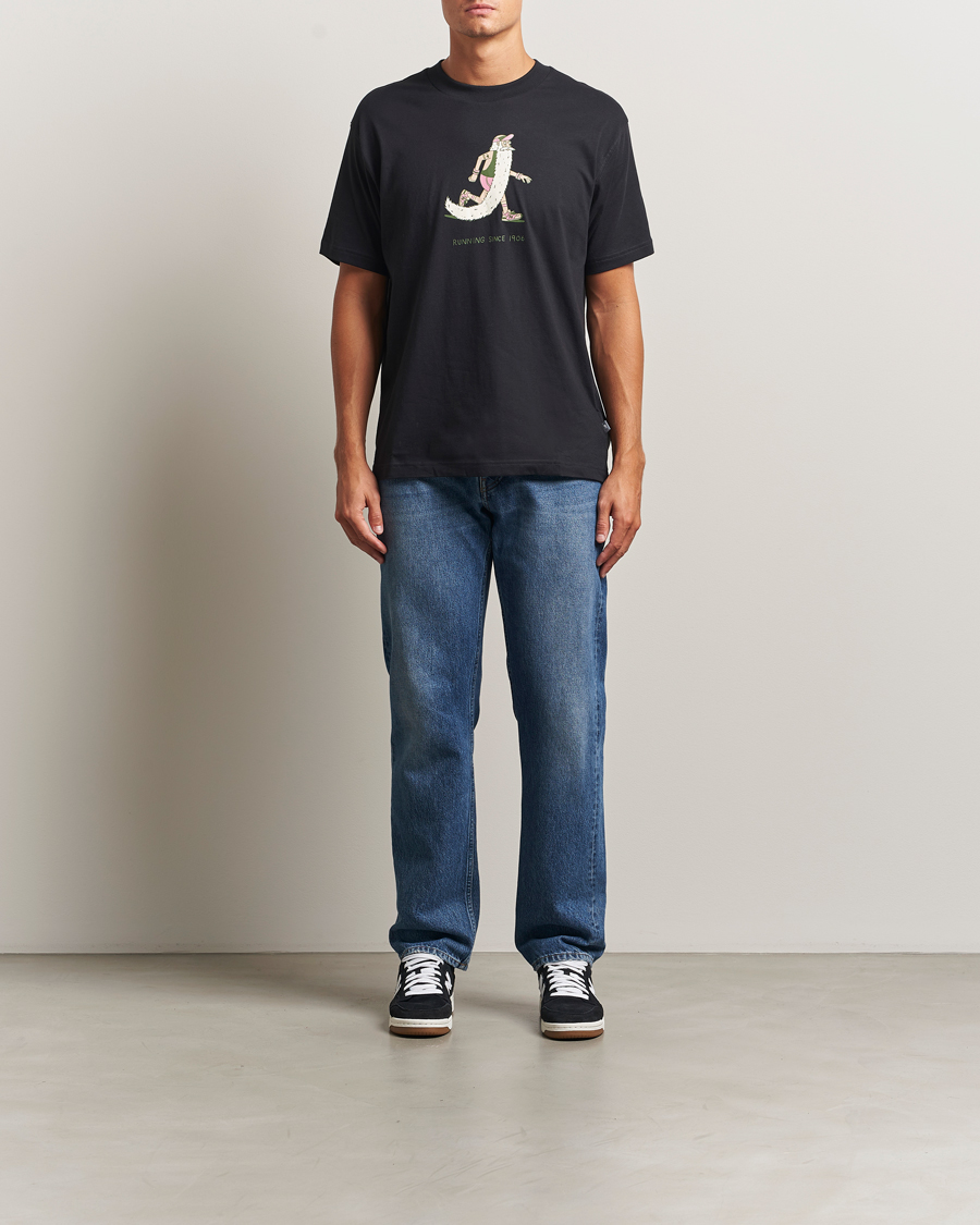 Homme | T-shirts | New Balance | Bearded Runner T-Shirt Black