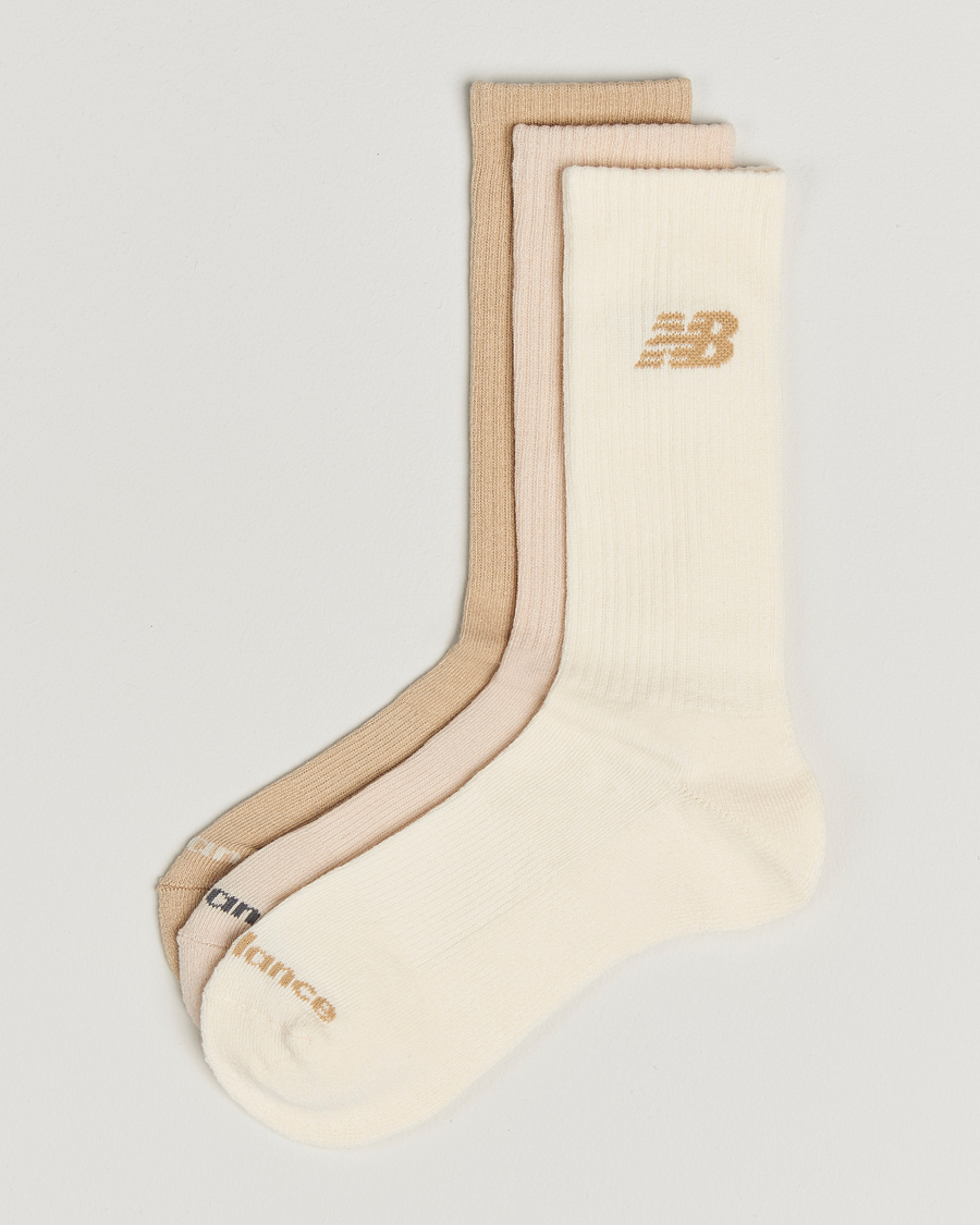 Homme | Sous-Vêtements Et Chaussettes | New Balance | 3-Pack Everyday Crew Socks Earth Multi