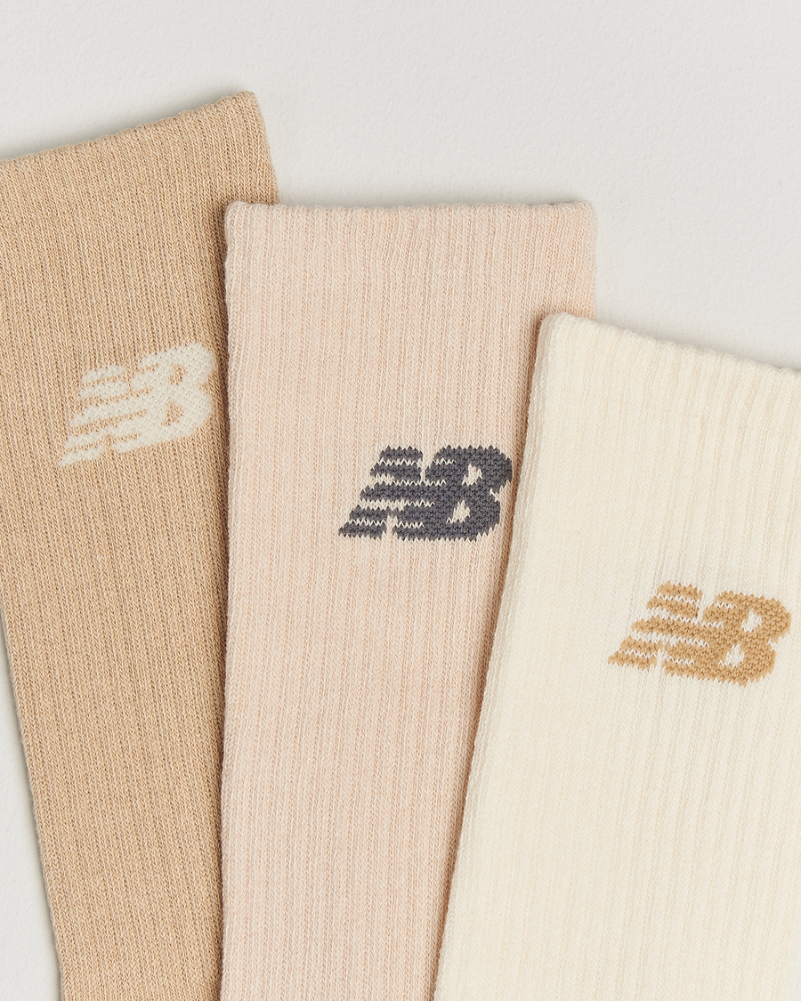 Homme | Sous-Vêtements Et Chaussettes | New Balance | 3-Pack Everyday Crew Socks Earth Multi
