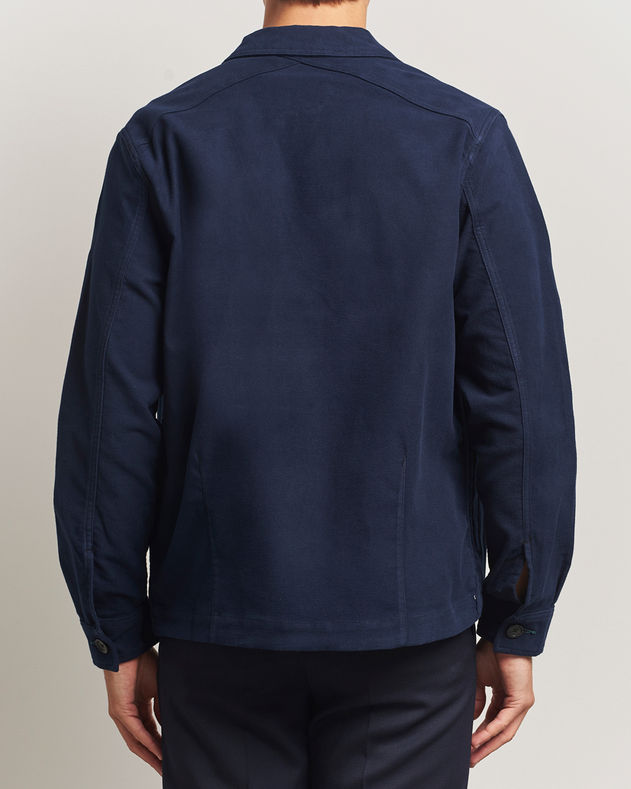 Homme | Manteaux Et Vestes | PS Paul Smith | Cotton Shirt Jacket Blue